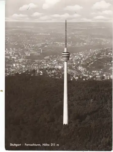 Stuttgart Der neue Fernsehturm gl1956 26.641
