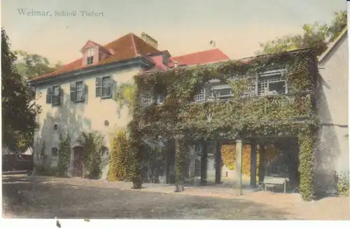 Weimar Schloß Tiefurt ngl 27.913