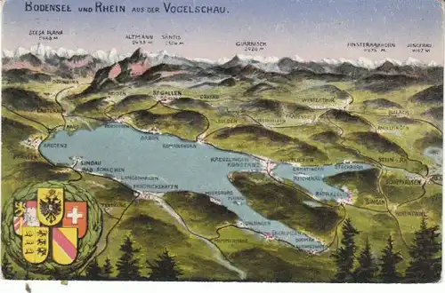 Bodensee aus der Vogelschau ngl 26.889