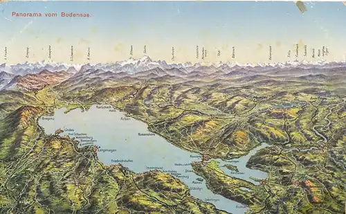 Bodensee Panorama und Umgebung ngl 118.667