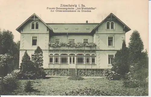 Zitzschewig Alt-Wettinhöhe Genesungsheim gl1927 86.494