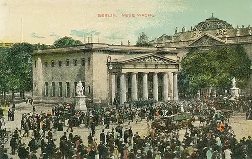 Berlin Neue Wache Unter den Linden ngl 117.589