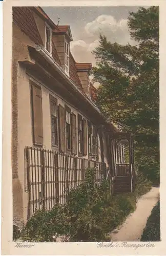 Weimar Goethe Rosengarten ngl B4395