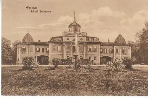 Weimar Schloß Belvedere gl1928 B4405