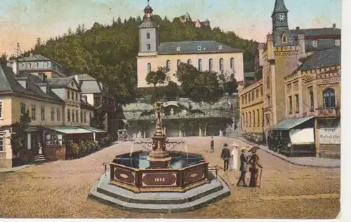 Bad Leutenberg Marktplatz gl1924 88.791