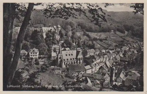 Stolberg i.H. Blick von der Lutherbuche ngl 92.211