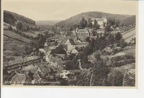 Stolberg i.H. Panorama vom Trauermantel ngl 92.221