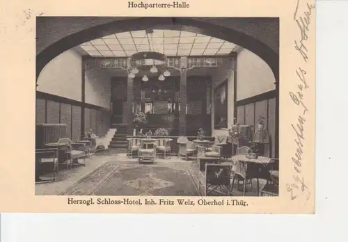 Oberhof Schlosshotel Hochparterre-Halle gl1911 89.299