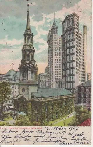New York St. Paul's Church gl1907 204.217