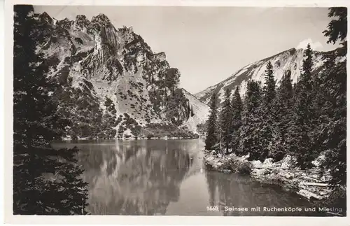 Soinsee mit Ruchenköpfle und Mies gl1937 28.762