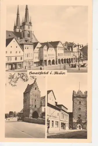 Saalfeld a.S. Innenstadt-Ansichten ngl 88.675