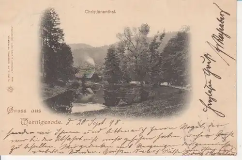 Wernigerode Christianenthal gl1898 91.151