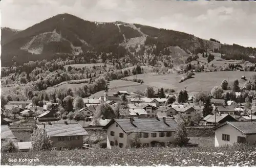 Bad Kohlgrub mit Blick zum Hörnle ngl B4177