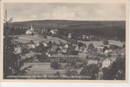 Finsterbergen Blick auf den Ort mit Kurhaus ngl 89.379