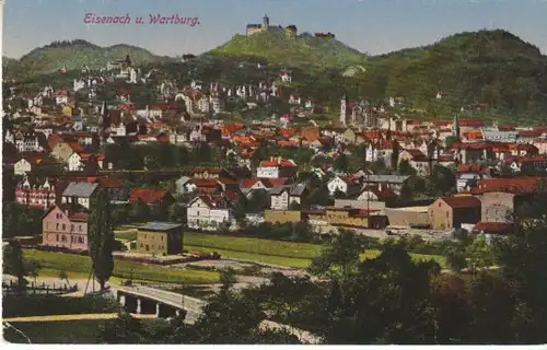Eisenach gegen Wartburg ngl B4359
