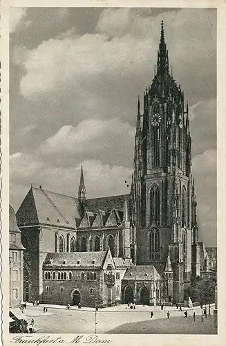 Frankfurt a.M. Der Dom gl1941 132.130