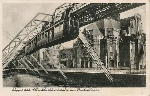 Wuppertal-Elberfeld Bahn Thaliatheater gl1941 132.501