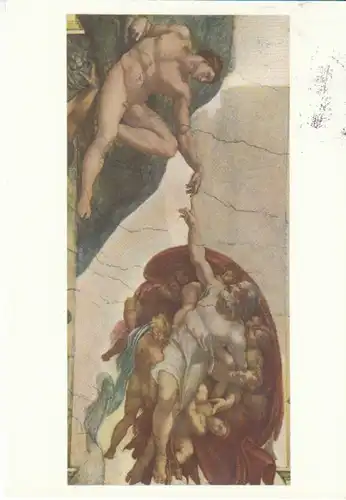 MICHELANGELO Creazione dell'Uomo gl1976 28.483