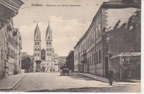 Koblenz Kastorhof und Generalkommando gl1910 99.437