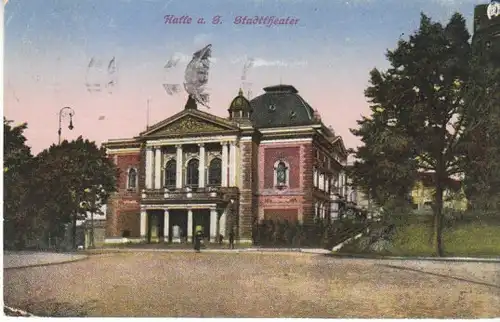 Halle a.S. Stadttheater gl1926 B4587