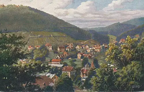 Bad Wildbad mit Rennbachtal ngl 133.661