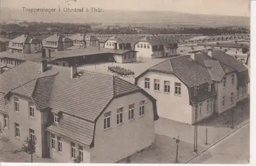 Ohrdruf Truppenlager Teilansicht feldpgl1918 90.312