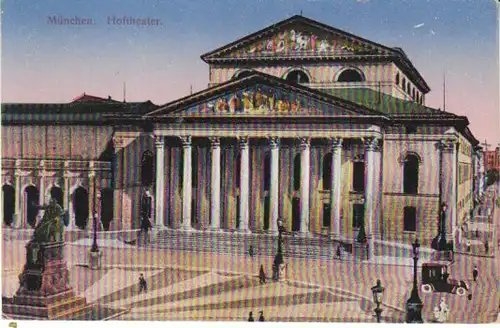 München Hoftheater gl1919 27.555