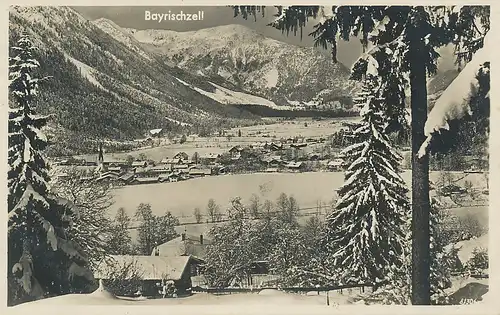 Bayrischzell Panorama im Winter gl1931 119.215