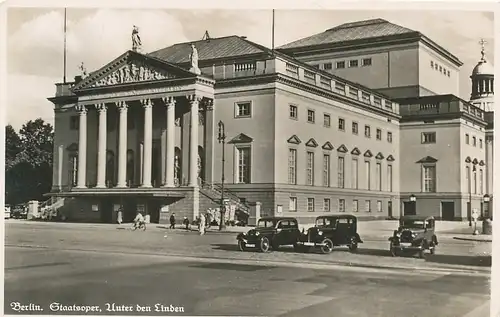 Berlin Staatsoper Unter den Linden gl1939 117.832