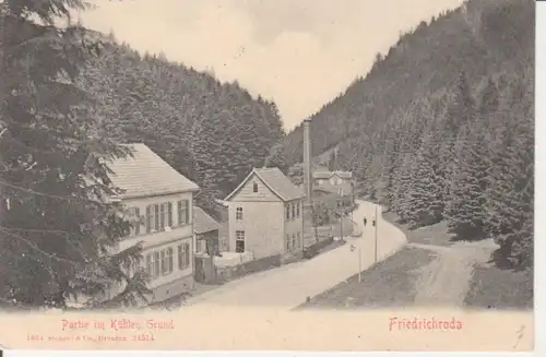 Friedrichroda Partie im Kühlen Grund gl1907 90.256