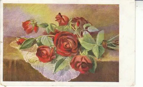 Ein Rosen-Gebinde feldpgl1917 27.820