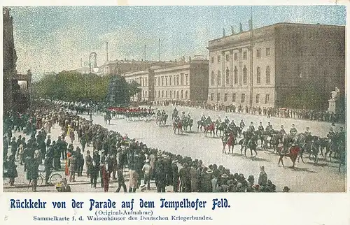 Berlin Rückkehr Parade Tempelhofer Feld ngl 117.842