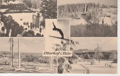 Oberhof Wintersport Mehrbildkarte ngl 89.326