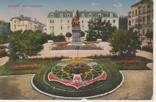 Weimar Watzdorfplatz gl1916 92.724