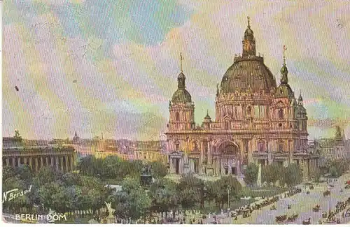 N.BERAUD Berlin Dom Künstlerkarte gl1910 B4708