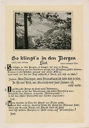 Lied: So klingts in den Bergen ngl 118.912