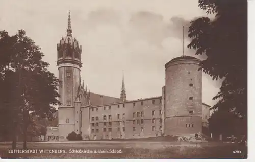 Wittenberg Schlosskirche und ehem. Schloss ngl 92.063