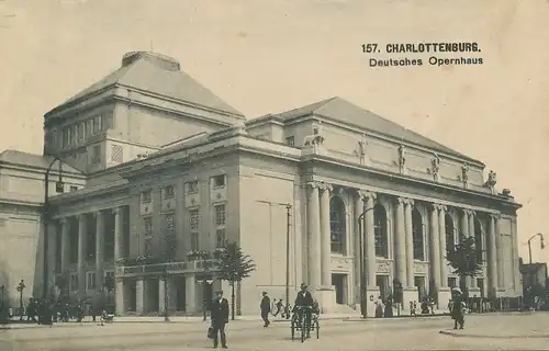 Berlin-Charlottenburg dt. Opernhaus gl1920 117.132