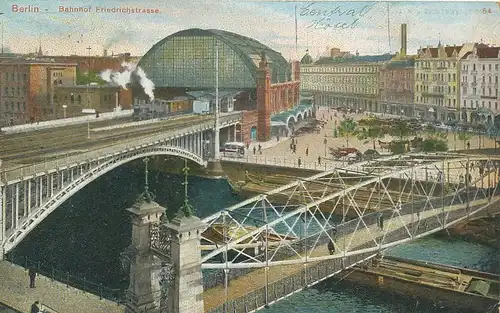 Berlin Bahnhof Friedrichstraße gl1907 117.234