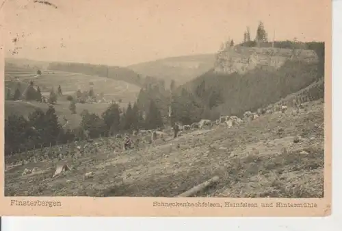 Finsterbergen Schneckenbachfelsen gl1922 89.370