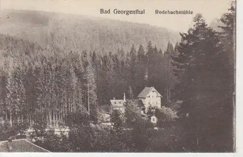 Bad Georgenthal Rodebachmühle gl1910 89.393