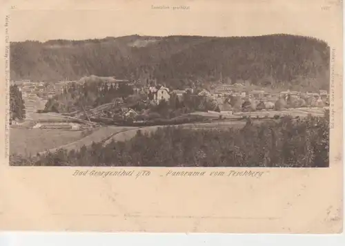 Bad Georgenthal Panorama vom Teichberg ngl 89.390