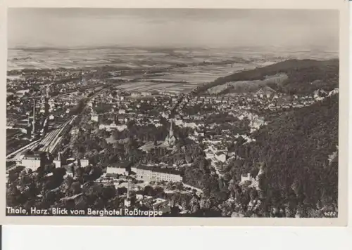 Thale am Harz von der Rostrappe gesehen ngl 91.927