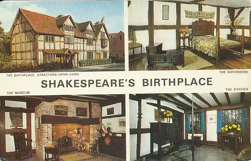 Stratford-Upon-Avon Shakespeare House gl1975 114.341