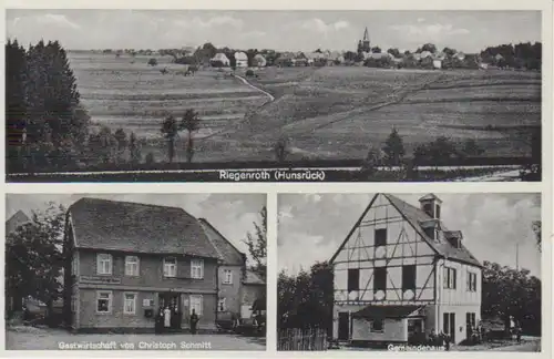 Riegenroth (Hunsrück) Gasthaus Gemeindehaus ngl 94.861