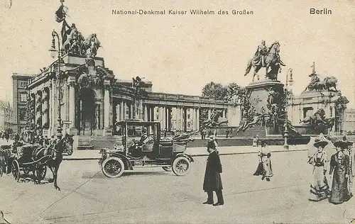 Berlin National-Denkmal W. des Großen gl1920 117.296