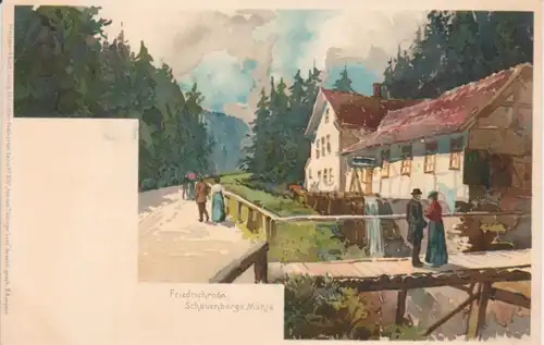 Friedrichroda Schauenburg's Mühle ngl 90.243