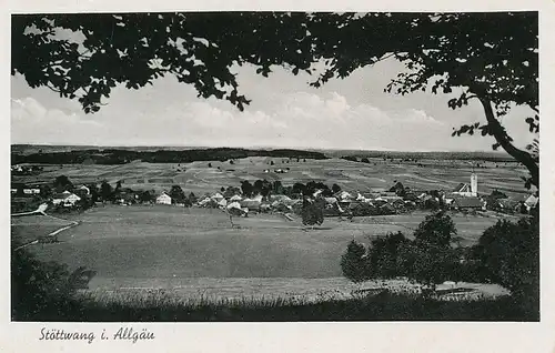 Stöttwang im Allgäu Gesamtansicht ngl 123.259