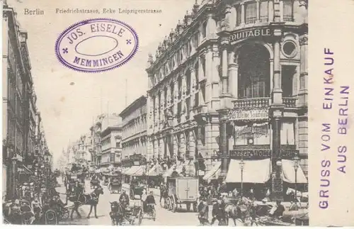 Berlin Friedrich- Ecke Leipzigerstraße gl1905 B4799