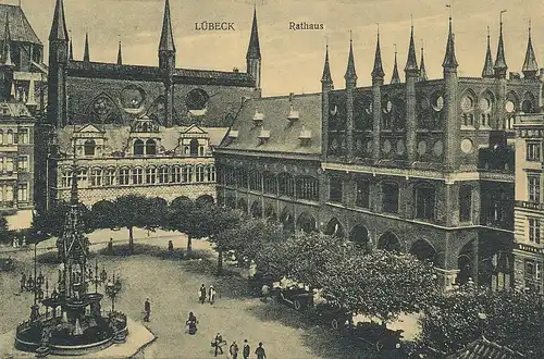 Lübeck Rathaus gl1928 119.069